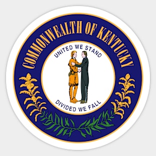 Kentucky Coat of Arms Sticker